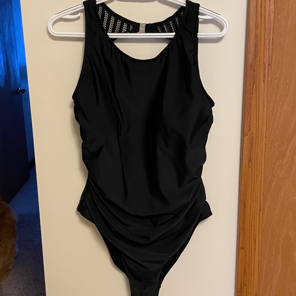 NWT Women's Black Cupshe Swimsuit Size XL